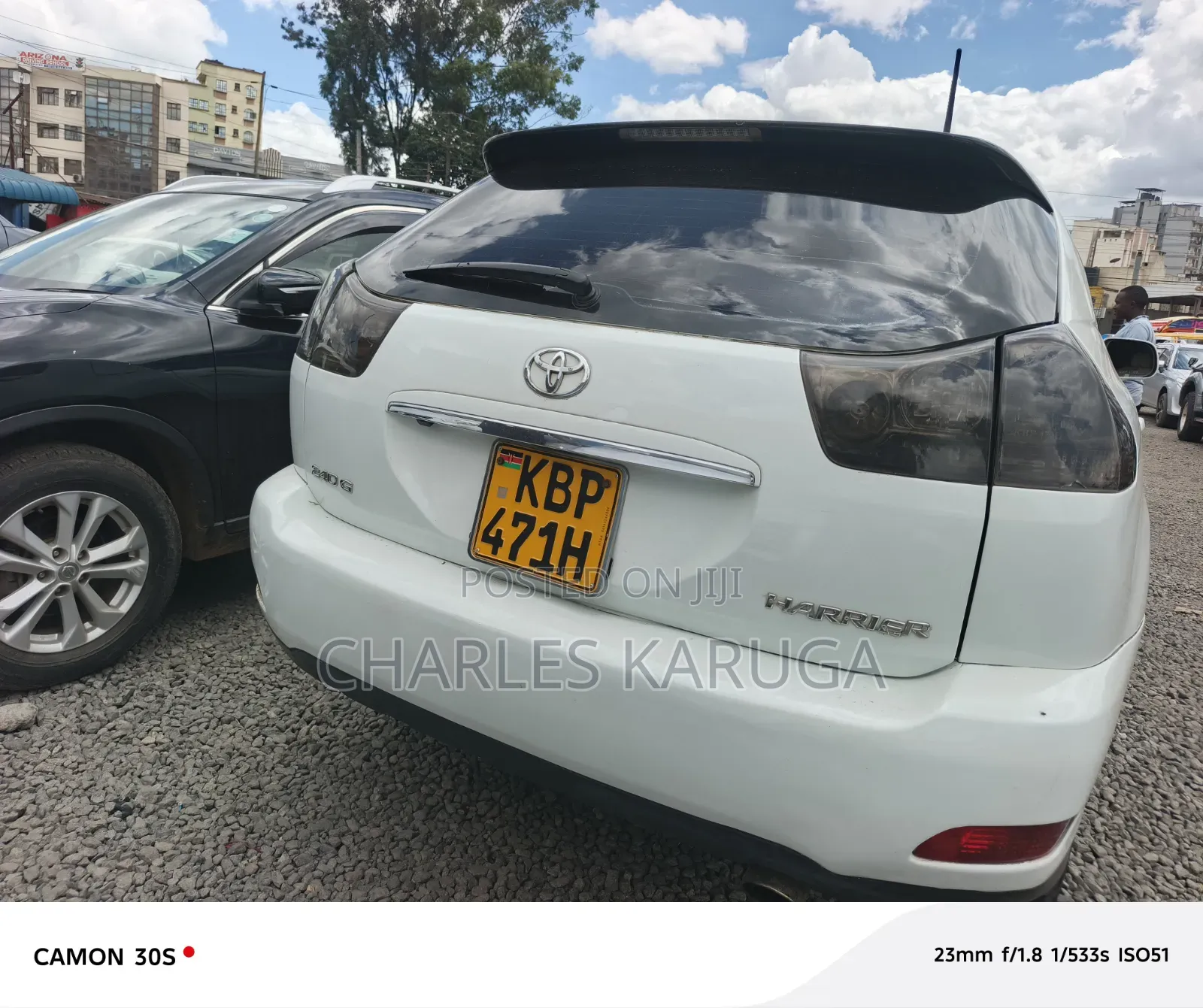 Toyota Harrier 2005 White