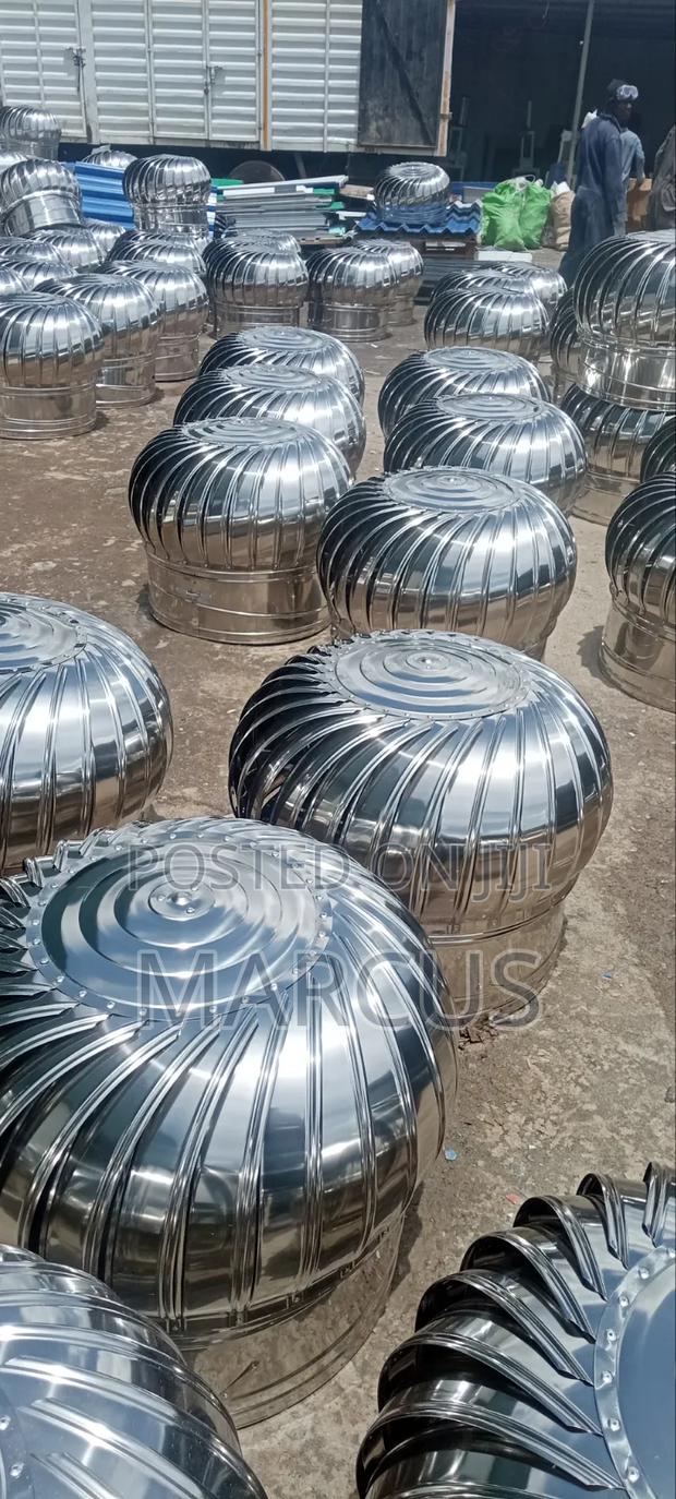 600mm Cyclone Fan Stainless Steel