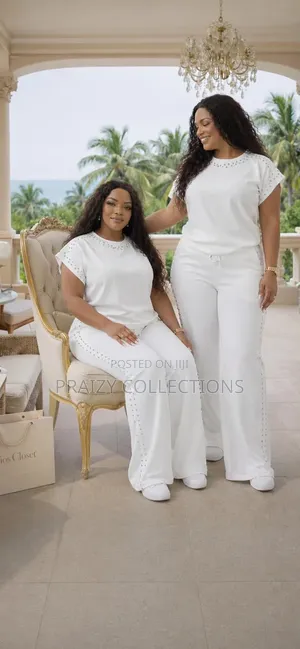 Classy 2piece Set With Drawstrings