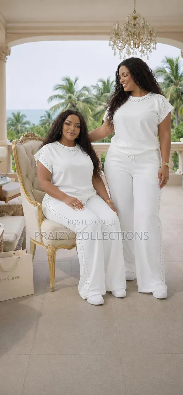 Classy 2piece Set With Drawstrings