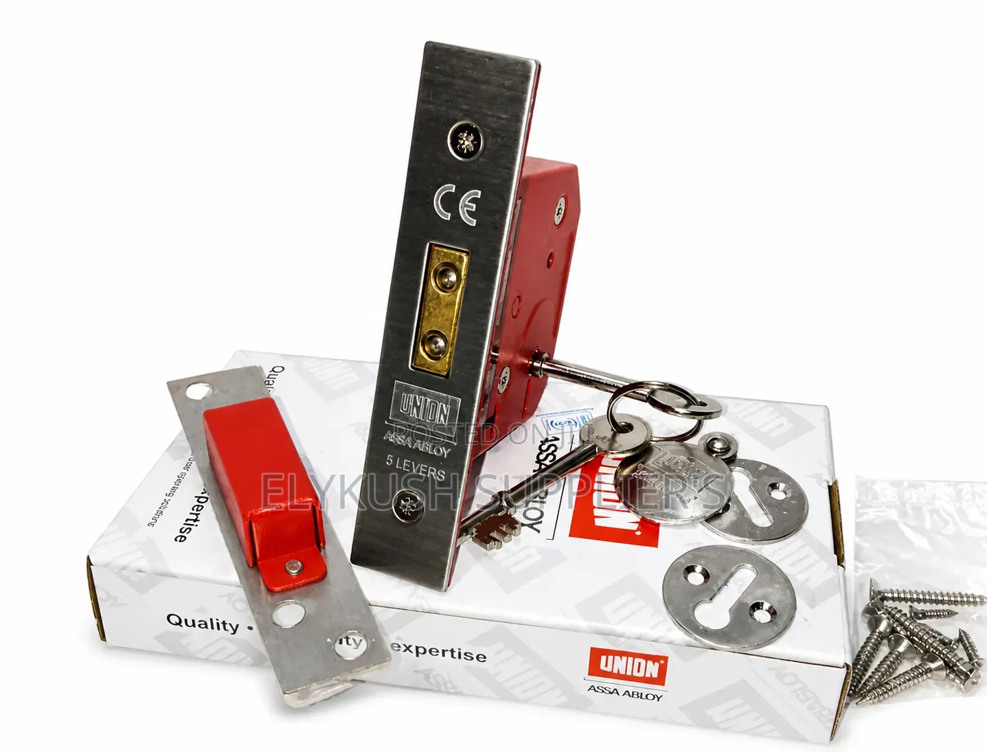 Union 5 Lever Mortise Door Lock