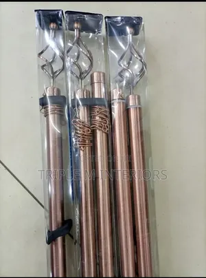 Fit-All Adjustable Curtain 2m Double Rods