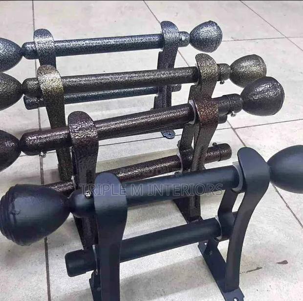 Elite Rust-Guard Curtain Poles | Locally Crafted