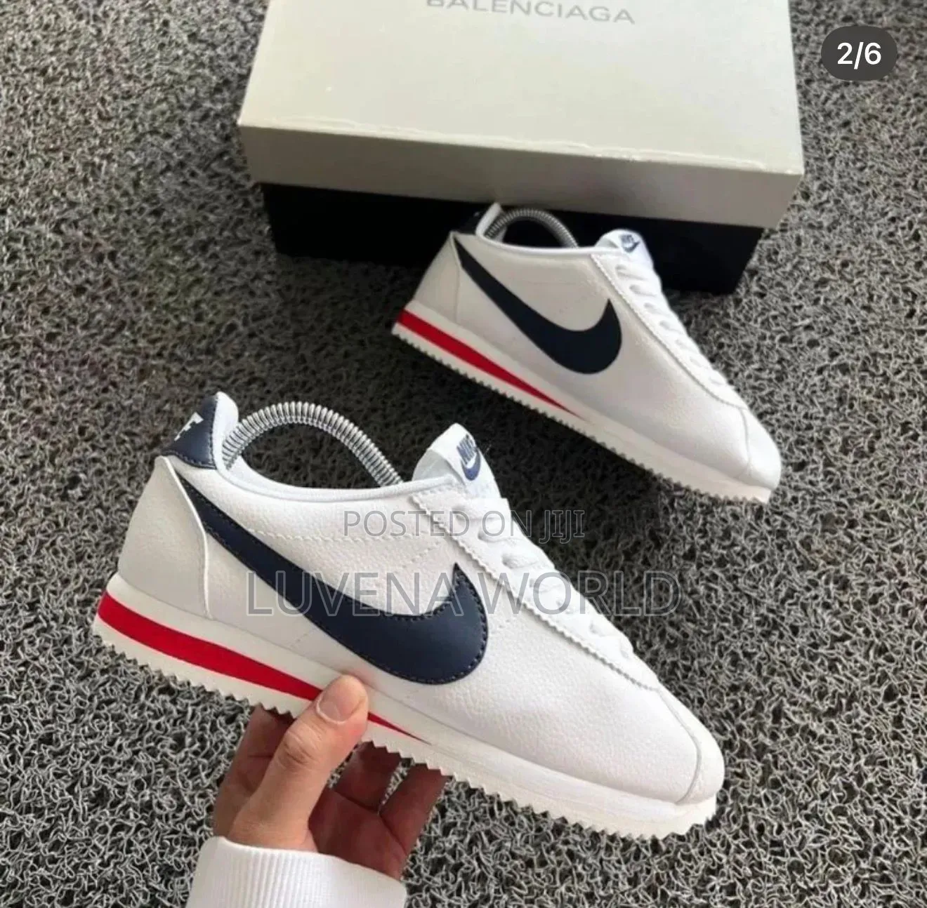 Nike Cortez “White Midnight Navy “