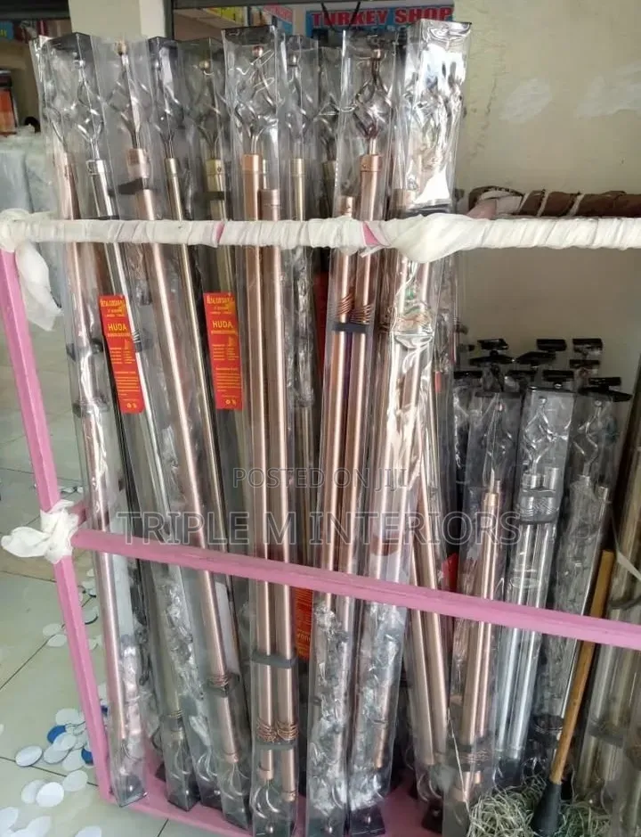 Imported Range-Fit Curtain Rods 2m Double | Built for Versatility