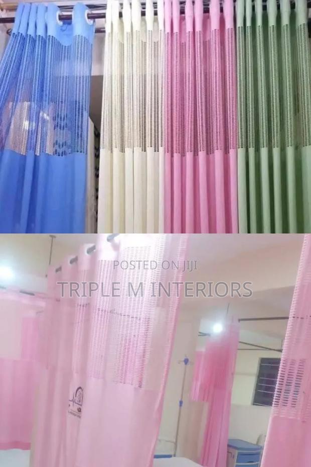 Anti-Bacterial Hospital Curtains | Safe Clinical Standard