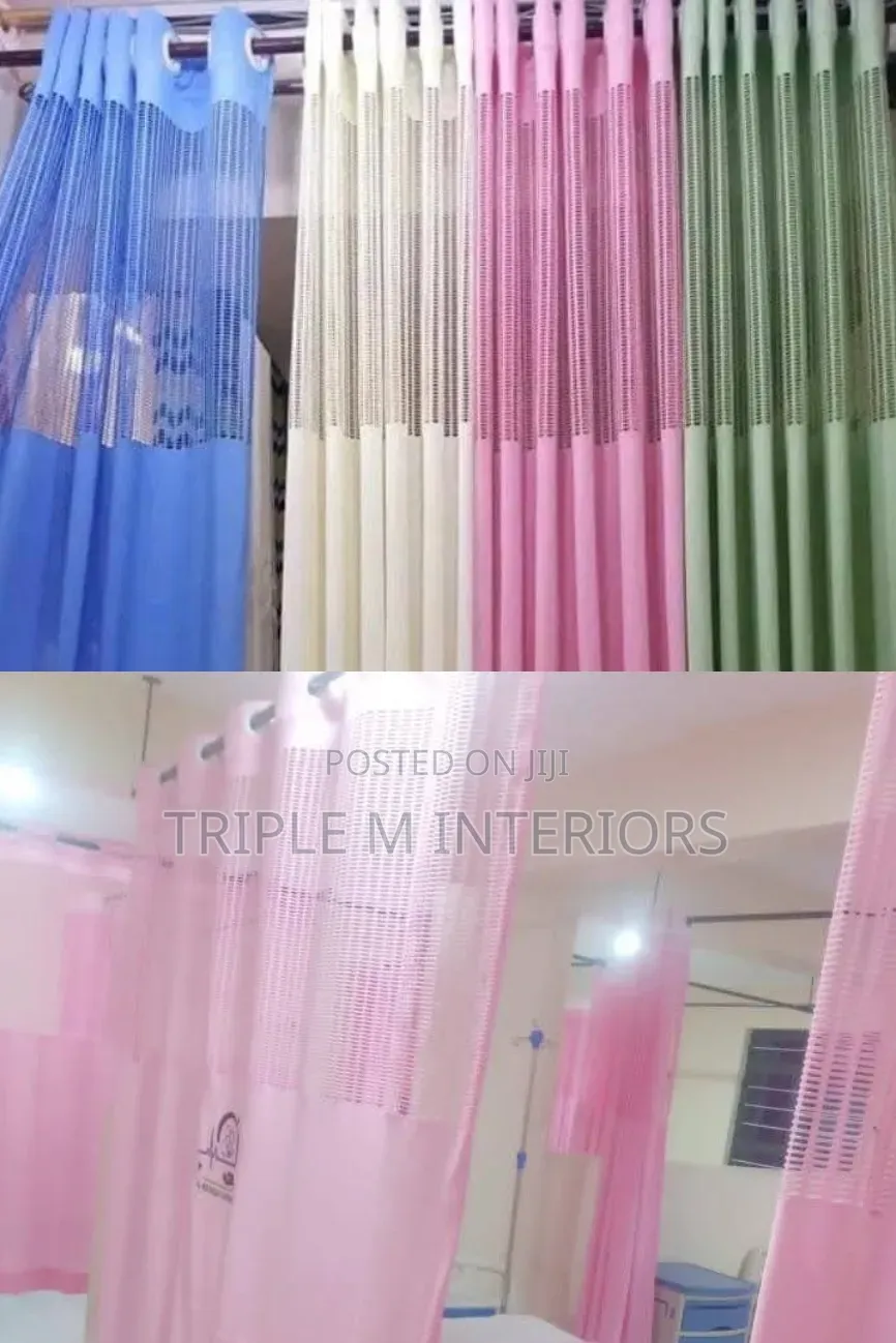 Anti-Bacterial Hospital Curtains | Safe Clinical Standard