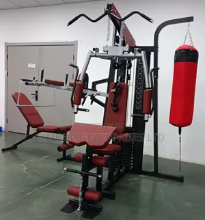 4-Station Tactical Multigym System With Bench