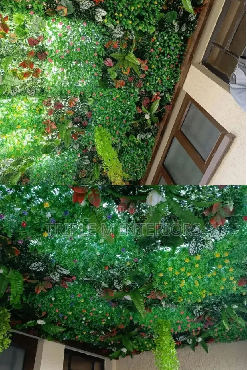 Combo Floral Green Panels