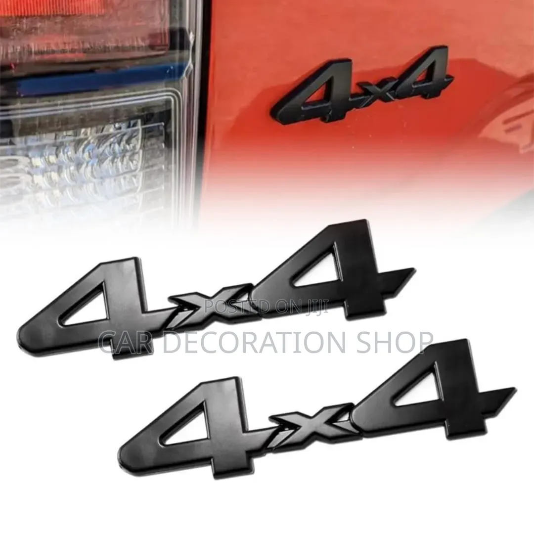 Matte Black 4*4 Body Decal Logo