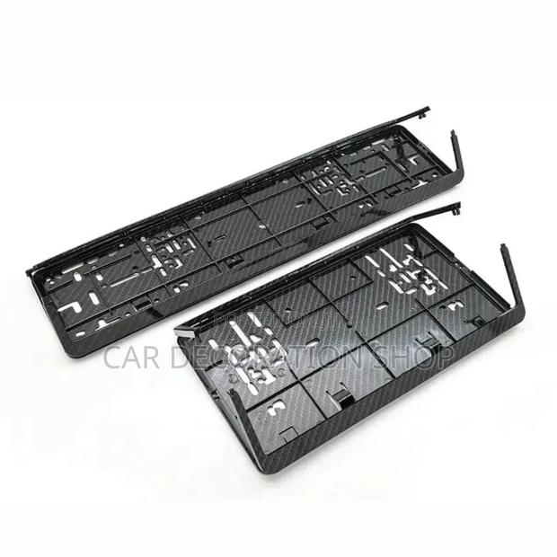 Generic Carbon Fiber Finish Licences Plates Holders Oblong and Square
