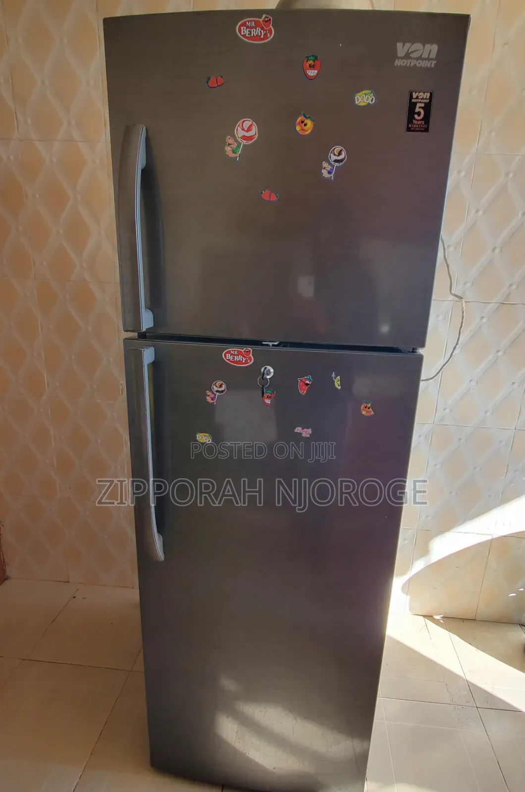 Von Double-Door Fridge