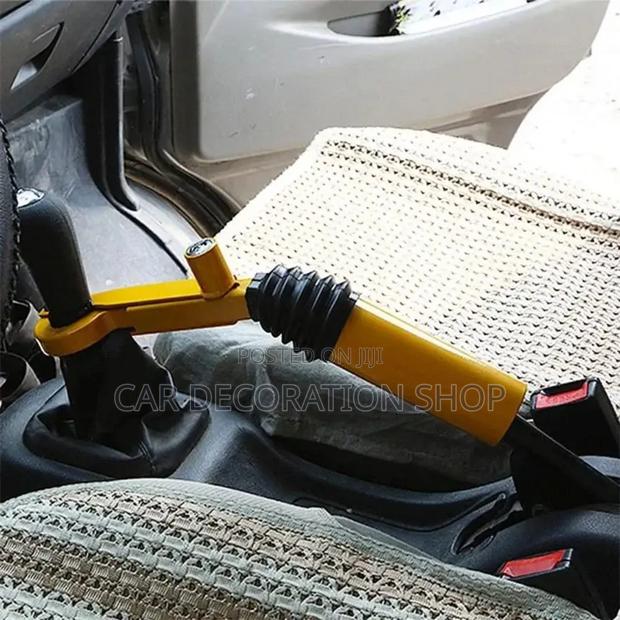 Gear-Handbrake Robust Locking Mechanism Resist Unauthorized Usage