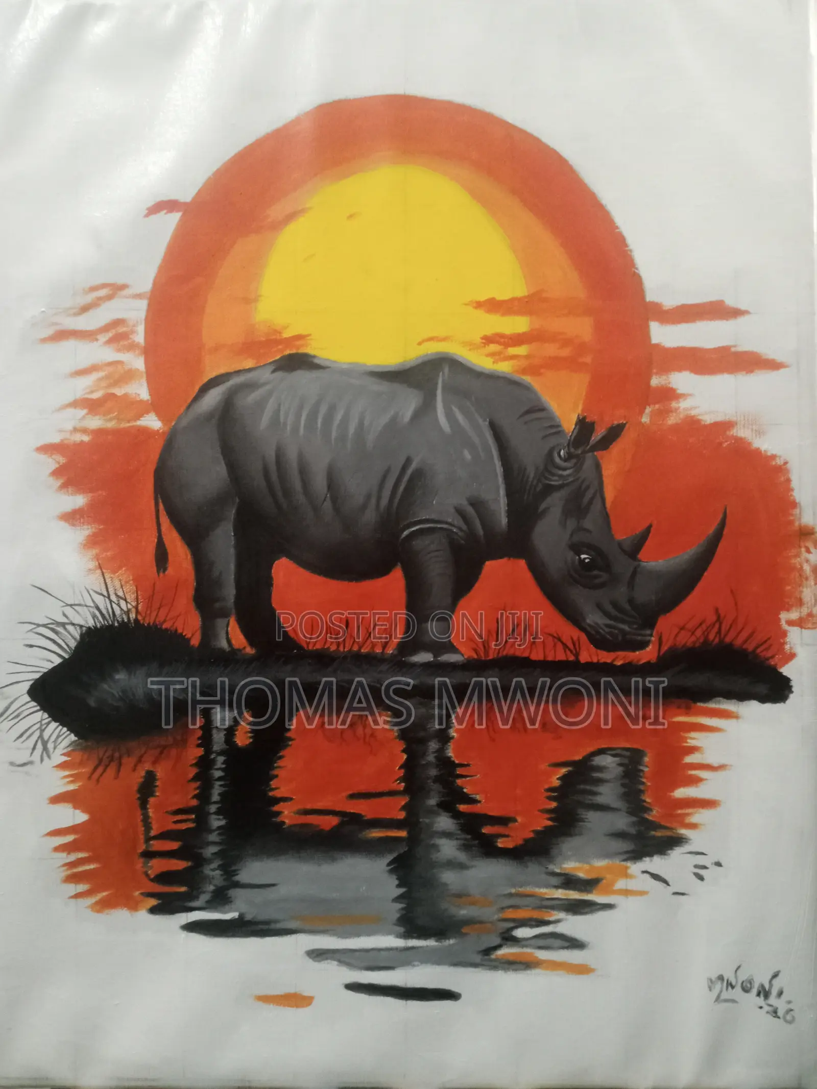 Wildlife Paintings Acrylics on Canvas