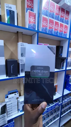 New Infinix Note Edge 256 GB Black