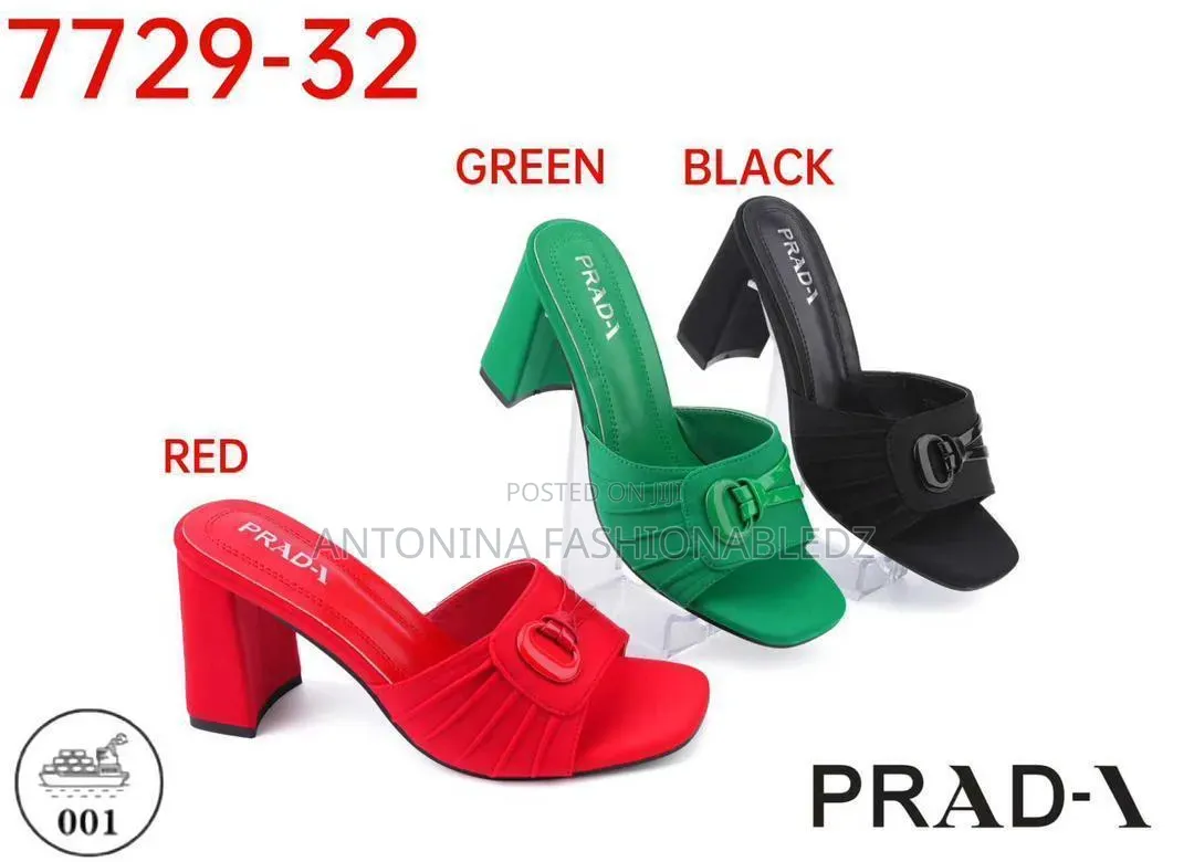 Women Fashion Block Wedge