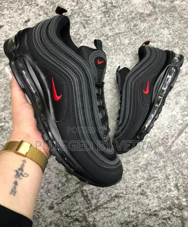 Airmax 97 in a "Black and University Red Colorway". - thumbnail 2