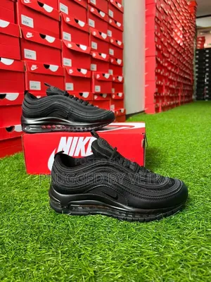 Airmax 97 'Tripple Black' Unisex Shoes.