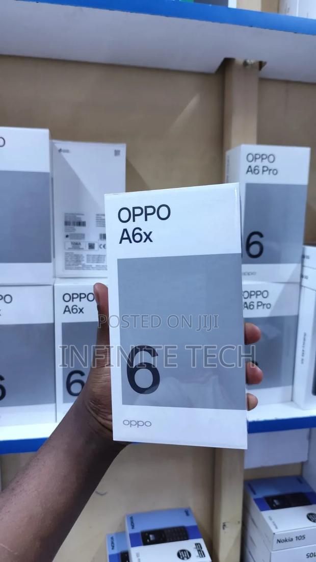 New Oppo A6x 128 GB Black - main view