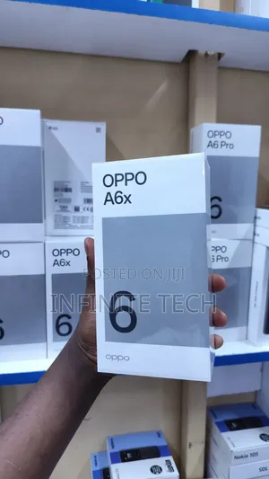 New Oppo A6x 128 GB Black