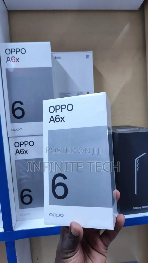 New Oppo A6x 64 GB Black - thumbnail 2