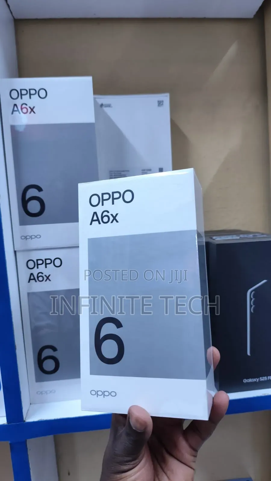 New Oppo A6x 64 GB Black