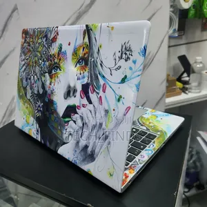 Beautiful Woman Abstract Laptop Skin