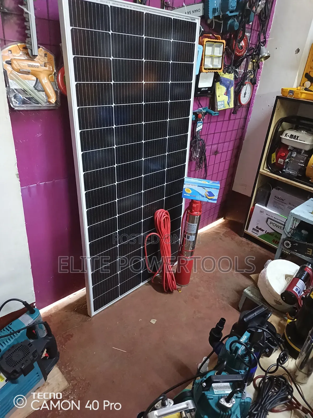 48v Solar Water Pump Combo