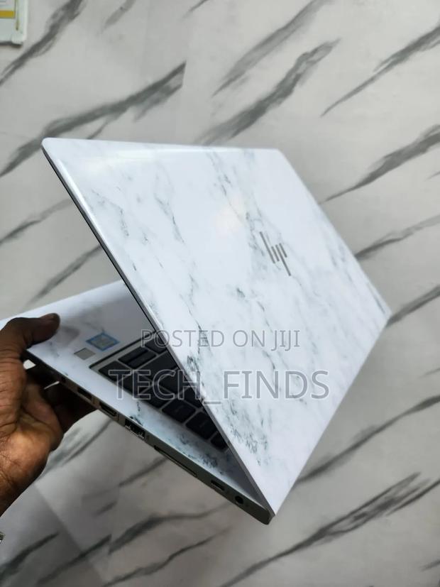 Marble-Patterned Vinyl Laptop Skin
