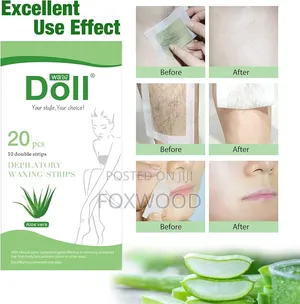 20 Strips Rapid Hair Removal Wax Strips