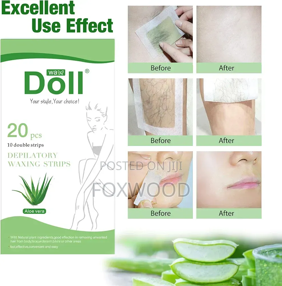 20 Strips Rapid Hair Removal Wax Strips