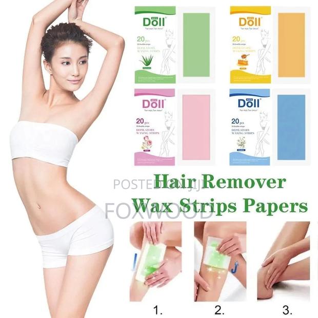 20 Strips Rapid Hair Removal Wax Strips