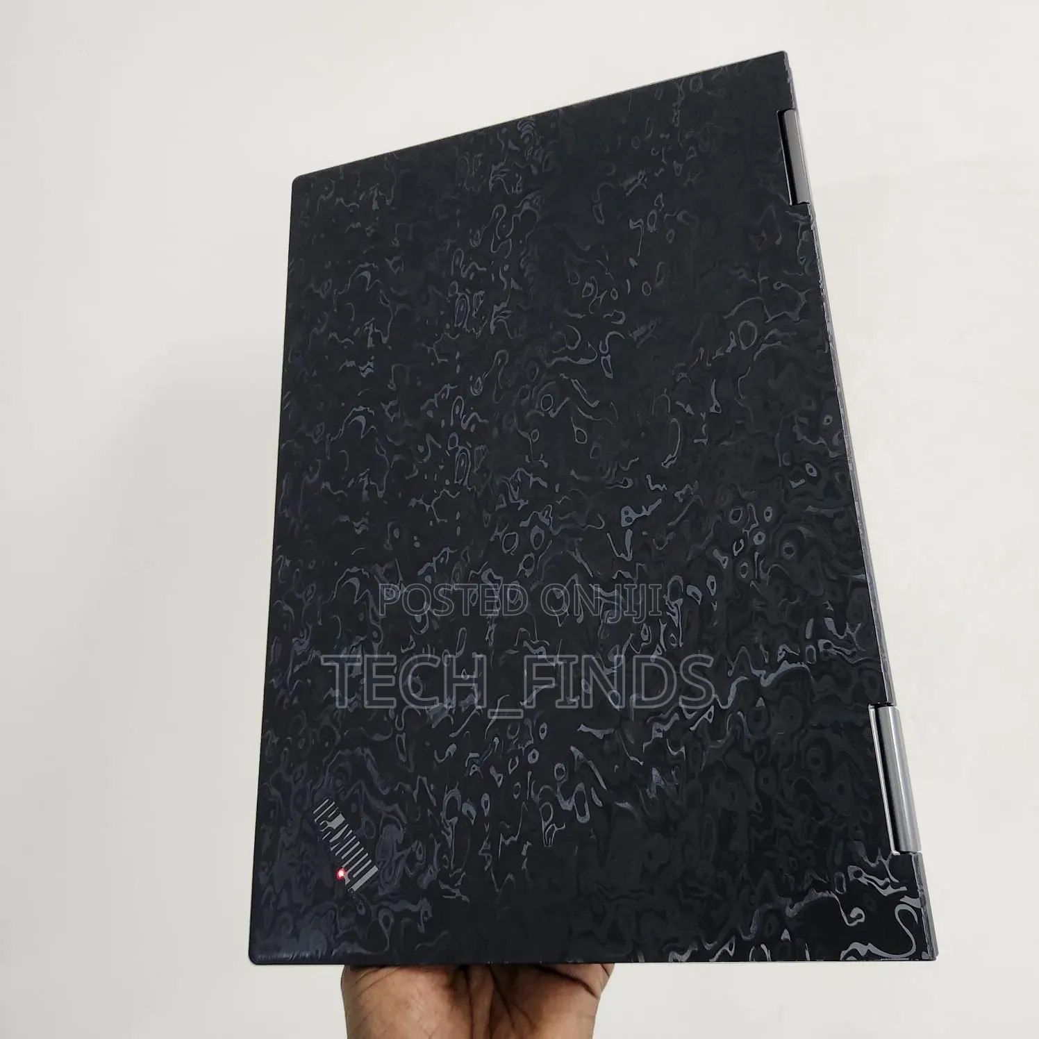 Customized Premium Black Patterned Laptop Skin
