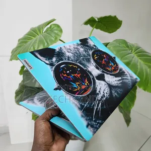 Customized Cat-Themed Vinyl Laptop Skin