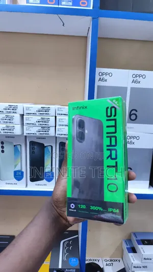 New Infinix Smart 10 64 GB Black
