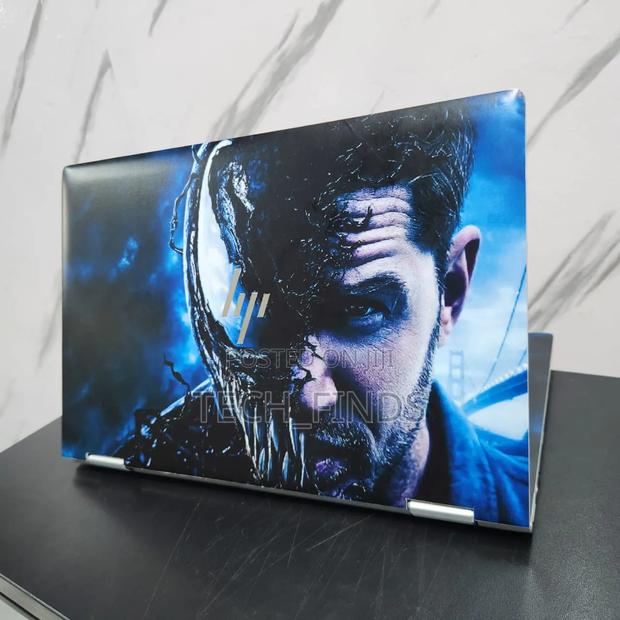 Custom Venom-Themed Laptop Skin