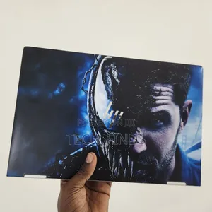 Custom Venom-Themed Laptop Skin