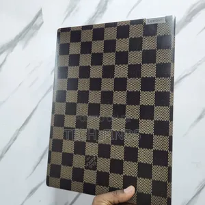 Louis Vuitton Brand Inspired Checkered Vinyl Laptop Skin Sticker.