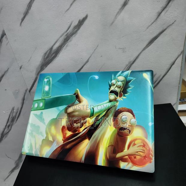 Customized Rick and Morty-Themed Laptop Skin - main view