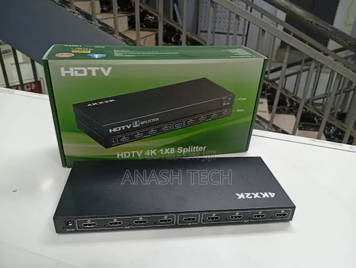Highest Quality Universal 1x8 HDTV Hdmi Splitter With 8 Out and 1 In