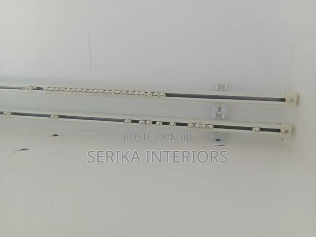 Double Layered Curtain Rails Curtain Rails Environmental Friendly - main view