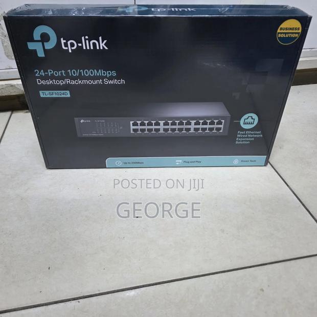 24 Port Tp-Link Network Switch Tl-Sl1024d for CCTV Office Use
