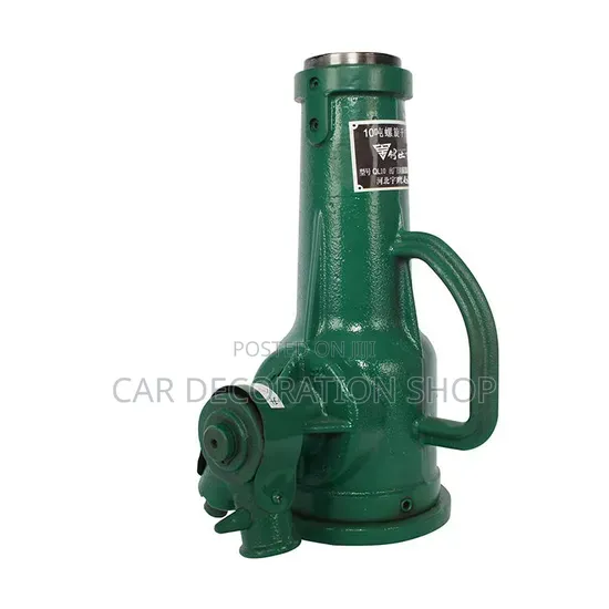 5ton Spiral Jack With Threaded Screw Mechanism Smooth Lifting