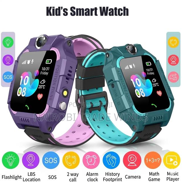 GPS Tracking Kids Smart Watch + Free Key Holder