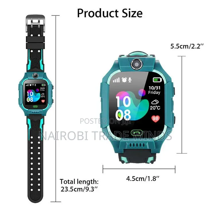 GPS Tracking Kids Smart Watch + Free Key Holder