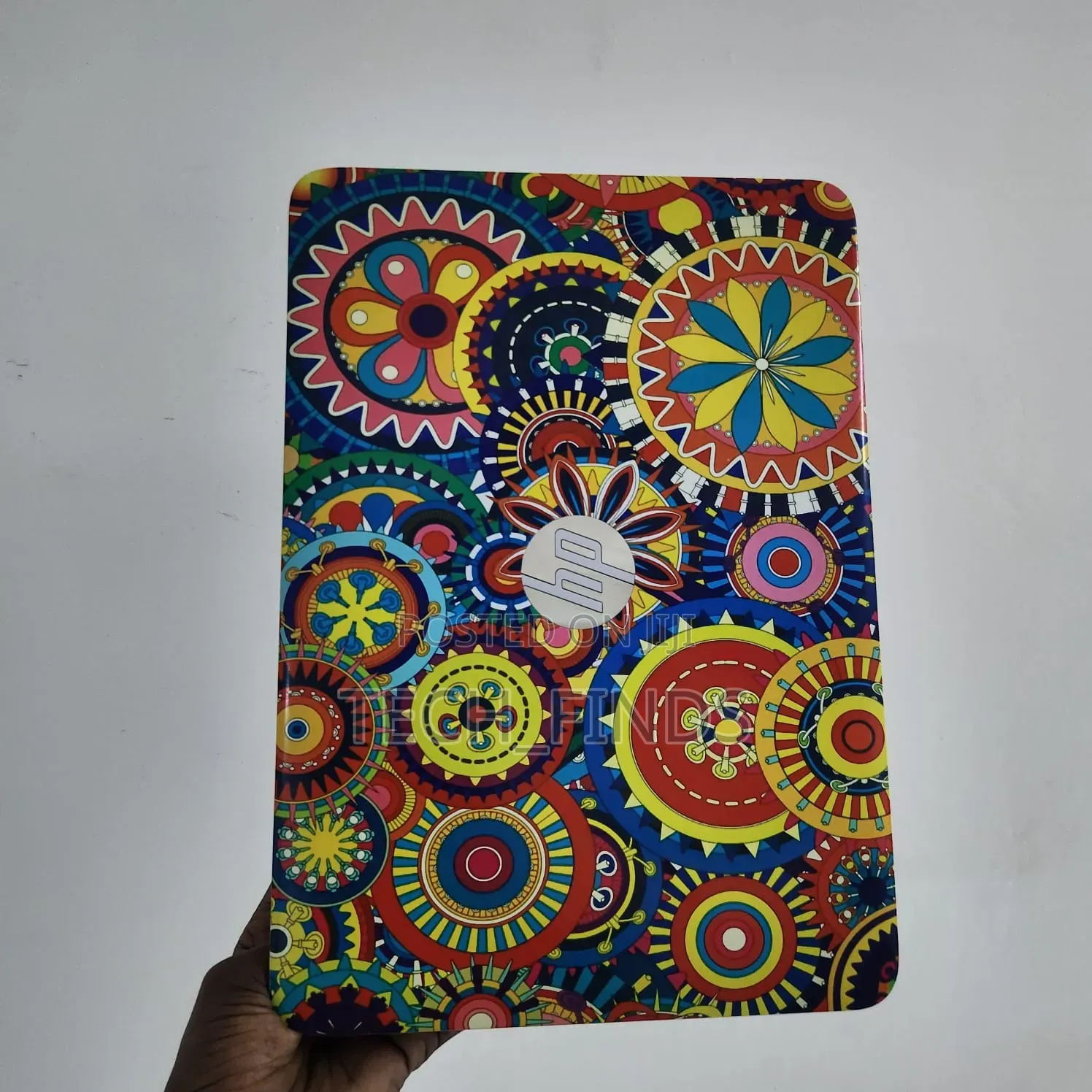 Multicolored Floral Art Laptop Skin