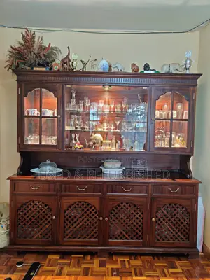 Odds N Ends Mahogany Wall Unit