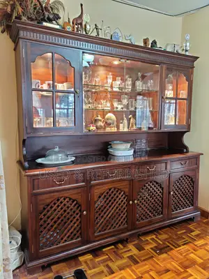 Odds N Ends Mahogany Wall Unit