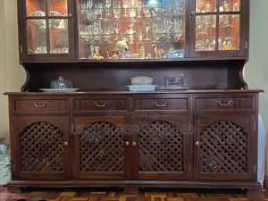 Odds N Ends Mahogany Wall Unit