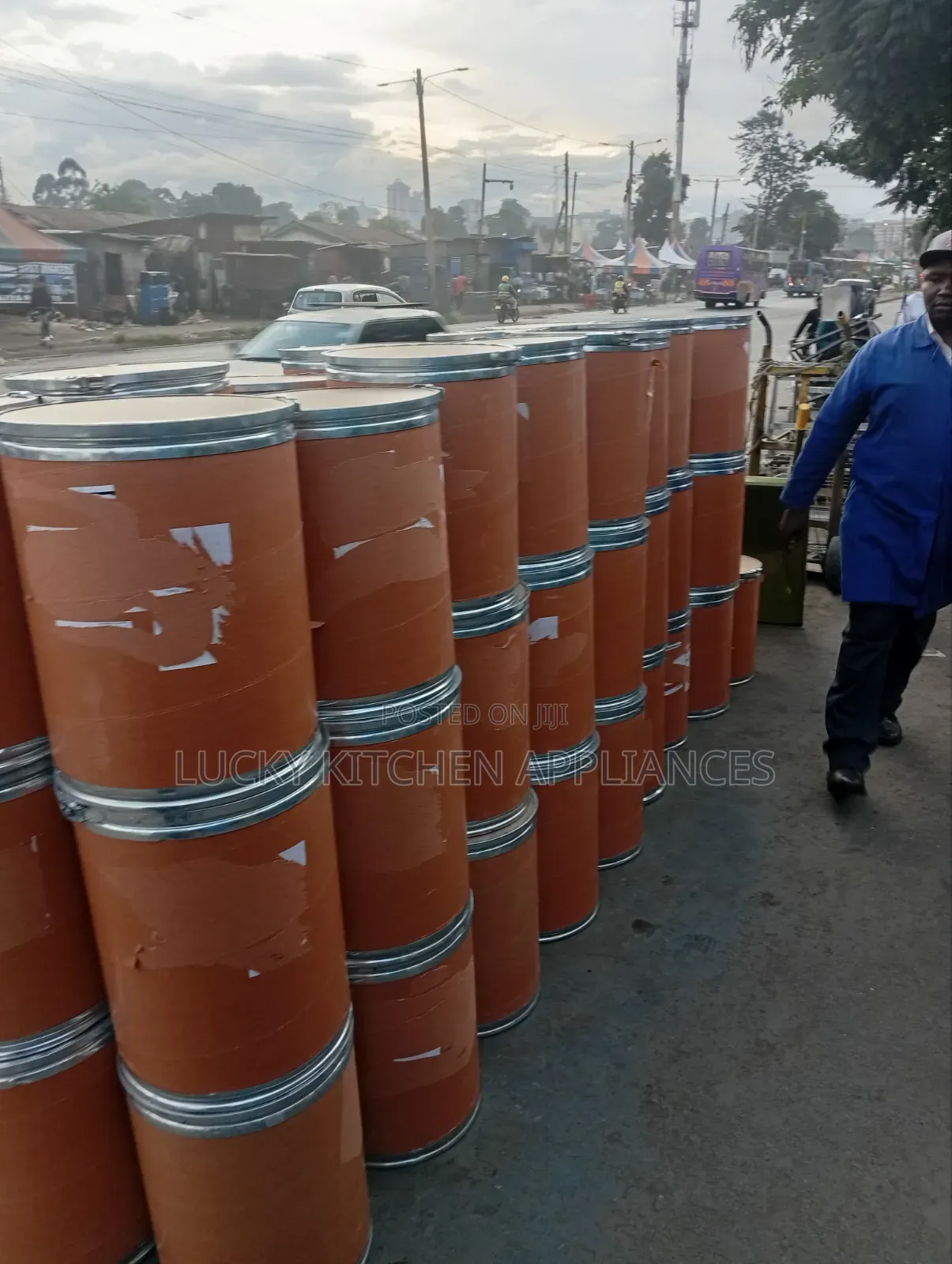 Cereals Containers Storages 25kg to 35kg.